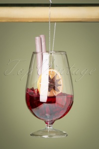 Sass & Belle - Mulled Wine Shaped Bauble 3