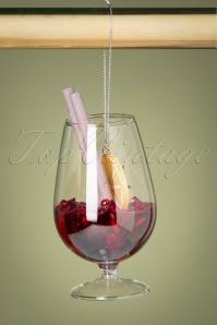 Sass & Belle - Mulled Wine Shaped Bauble 2