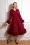 Hearts and Roses 44216 Lacey Swing Coat Burgundy 20221102 020L