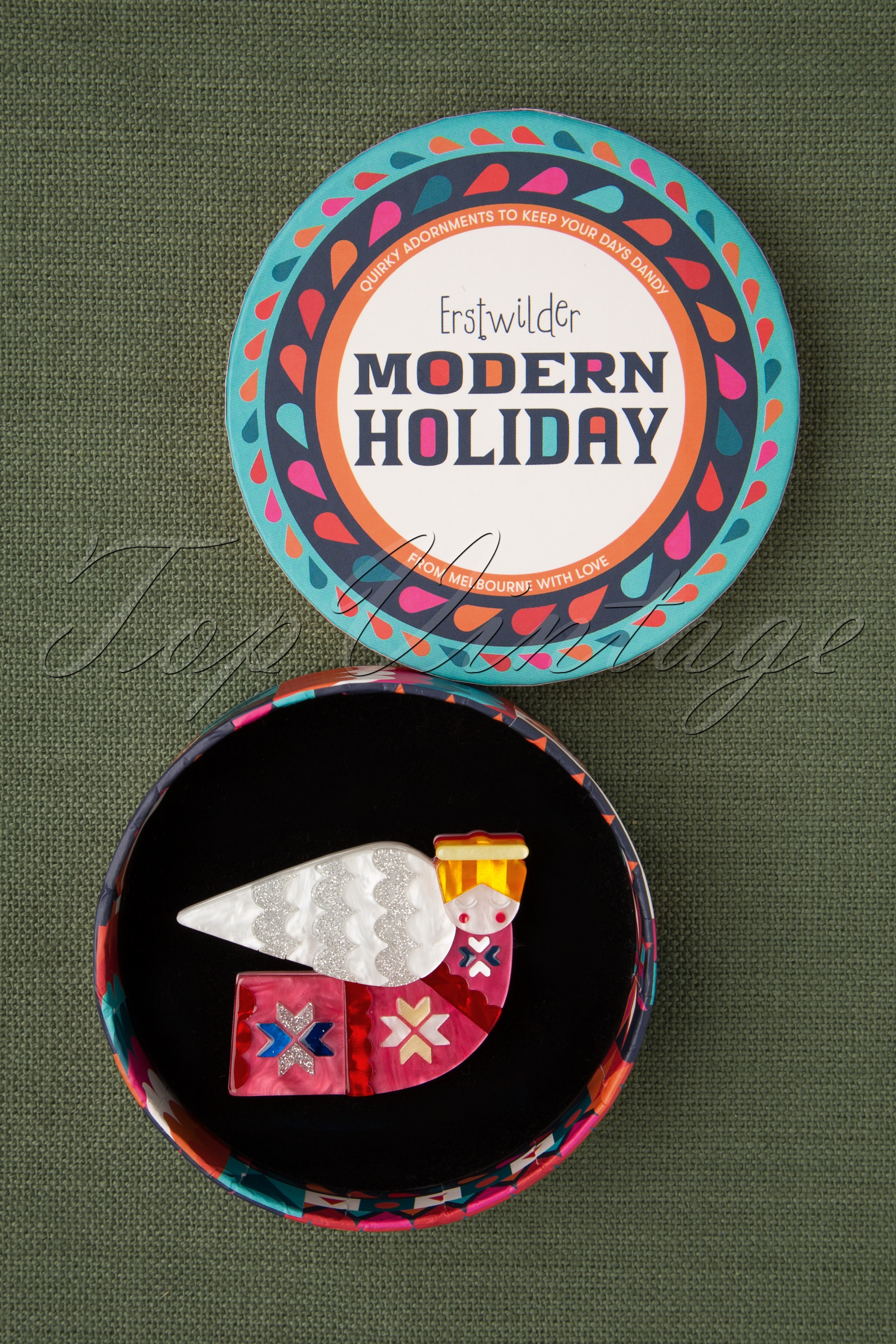 Erstwilder - Holly Herald broche 2