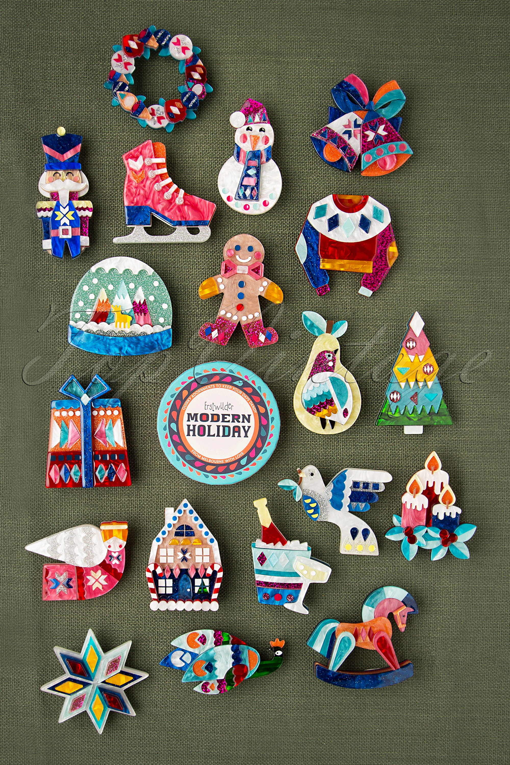 Erstwilder - Festivity on Ice Broche 4