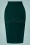 Vintage Chic 39428 Pencilskirt Forest Green 032521 005W