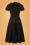 Vintage Chic 45074 Swing Dress Black White 221114 607W