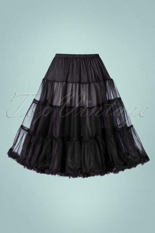 Collectif Clothing - Maddy petticoat in zwart 3