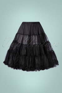 Collectif Clothing - Maddy Petticoat in Schwarz