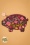 Vendula 44951 Wallet Pig Red Floral 221115 601W