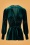Vintage Chic 45839 Jacket Velvet Emerald 221116 503W