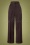 Banned 34898 50s Girl Boss Trousers Brown 200915 004W