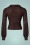 Miss Candyfloss 44129 Top knitted brown gold 221202 519W