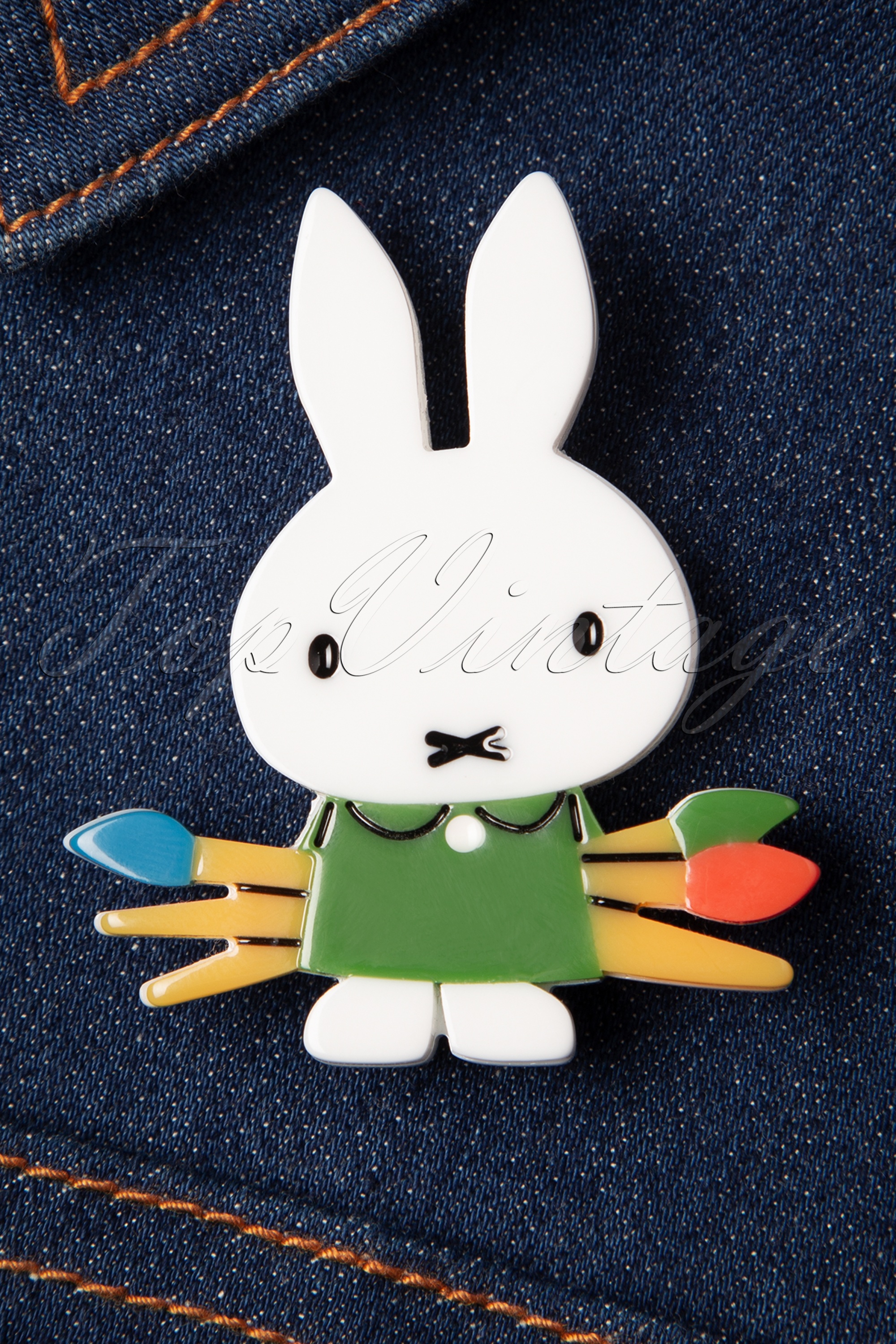 Erstwilder - Miffy the Artist Broche