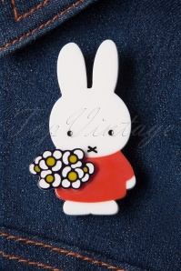 Erstwilder - Blooms for Miffy's Mother broche