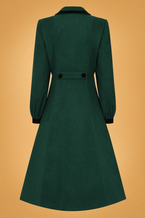 Collectif 44466 Marisol Coat Green 20221205 021LW