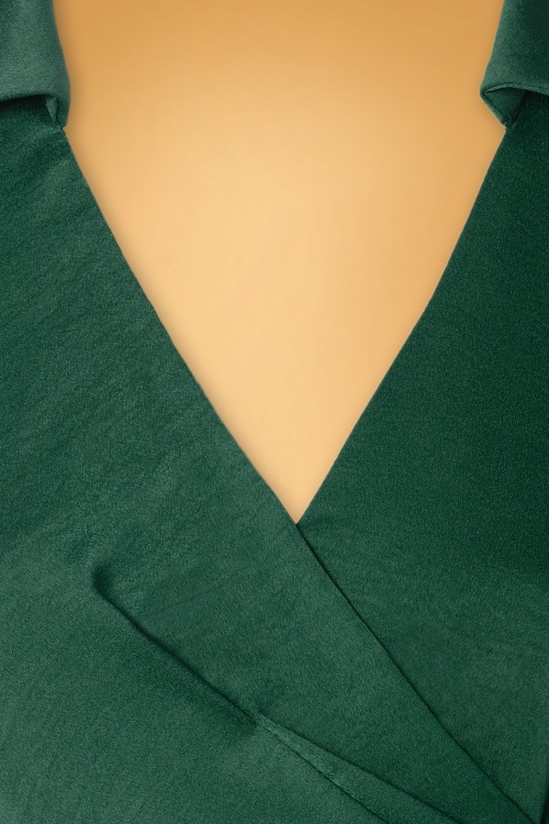 Little Mistress 43894 Jumpsuit Emerald Satin 221219 506W