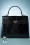 Versailles Handbag Années 50 en Noir Intense