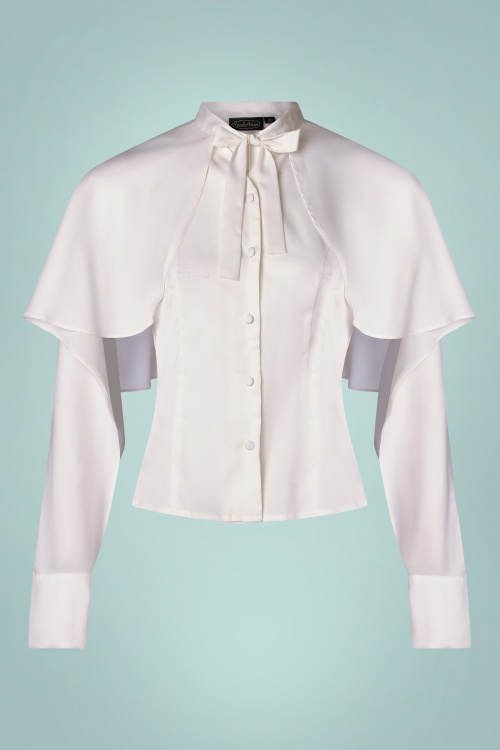 Vixen - Cirilla blouse in wit