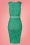 Vintage Chic 46487 Pencil Dress Green Hearts 230117 508W