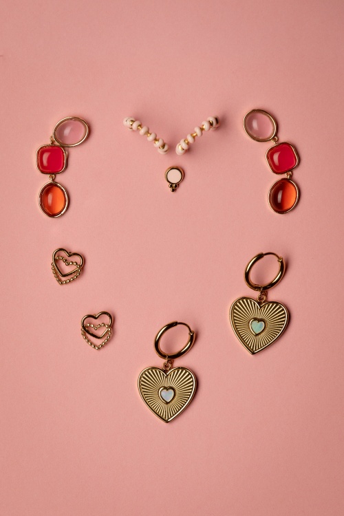 Day&Eve by Go Dutch Label - Cutie Earstuds in Pink 2
