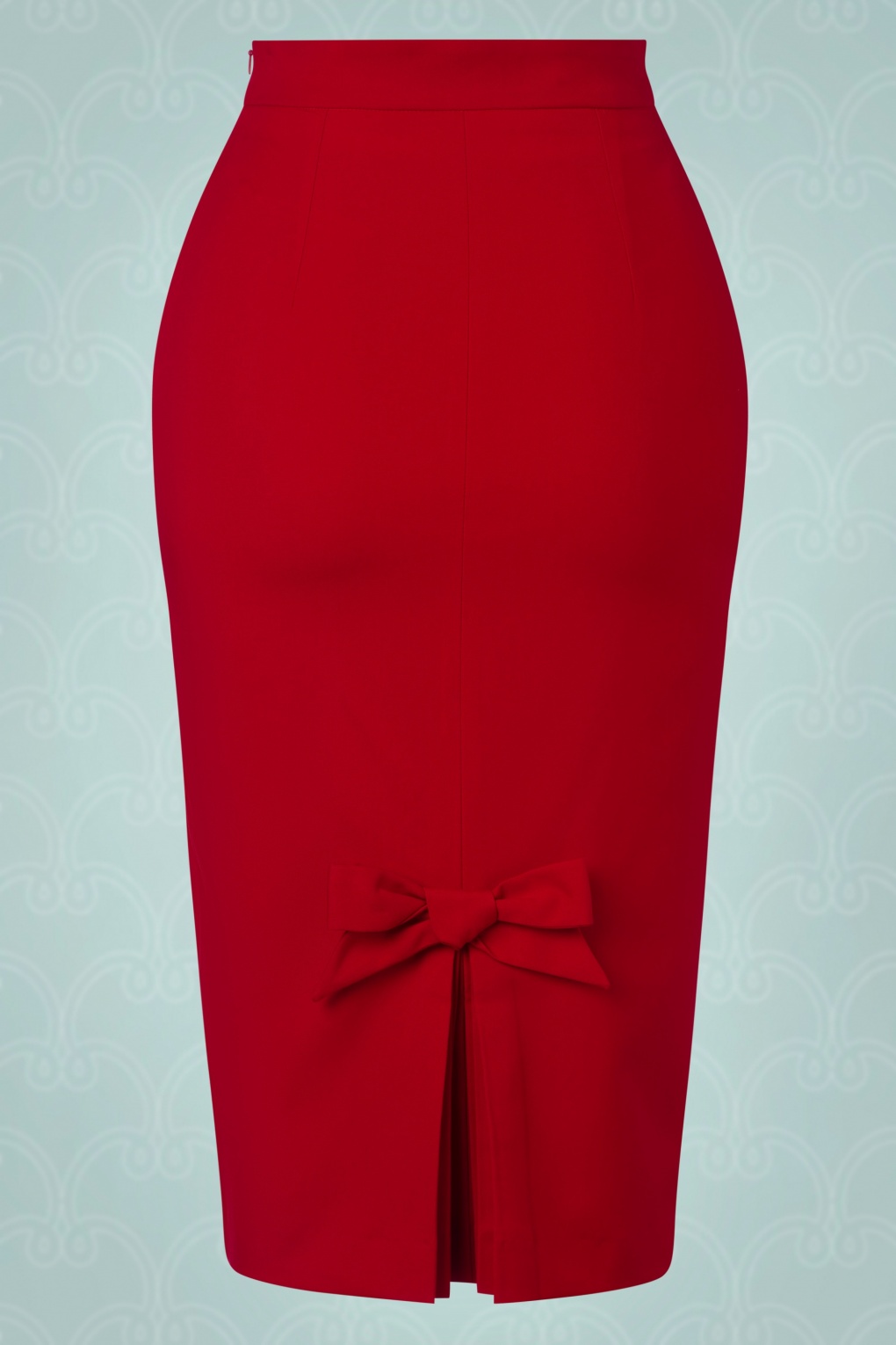 Vintage Diva The Pencil Skirt in Red