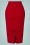 Vintage Diva 45237 Pencil Skirt Red 09W