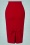 Vintage Diva  - The Georgina Pencil Skirt en Rouge 4