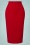 Vintage Diva  - The Georgina Pencil Skirt en Rouge 3