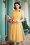 Vintage Diva The Gianna Swing Dress in Yellow