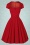 Vintage Diva 45233 Bette Dress Swing Red 221010 06W