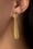 Glamfemme Gilda Glam Earrings Años 50 en Dorado