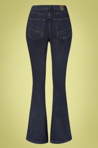 Cloud9 - 70s Dora Flared Jeans in Mid Blue 2