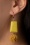 Flower Stone Earrings Années 60 en Jaune