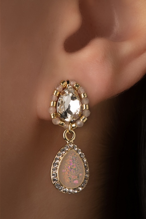 Glamfemme 46608 Earrings Gold Sand 230117 504