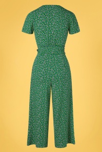 Zilch - 70s Mabel Jumpsuit in Butterfly Apple 4