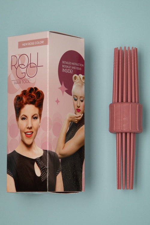Lauren Rennells - Vintage Hairstyling: RollGo Pin Curl Hair Tool Set in Rose