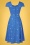 Banned 45774 Dress Swing Blue daisy 221130 510W