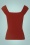 King Louie 44704 Marie Top Cottonclub Sienna Red 221214 406W