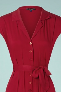 King Louie - Jimie Burla Jumpsuit in Cherry Red 4