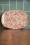 Melamine Rectangular Floral Plate in Pink