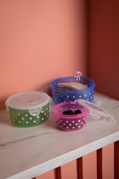 Rice - Dotted Lunchboxes - Set of 3 3