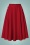 Polly May Swing Skirt in Red