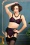 What Katie Did - Myrna Suspender Belt in Berry