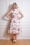 Hearts and Roses 45618 Darla Floral Swing Dress White 20230206 021LW
