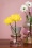 &Klevering 46671 46672 Vase Droplet Green Pink Yellow Glass Blue 230208 418 V