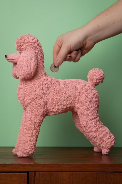 &Klevering - Pink Poodle Coinbank