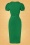 Vintage Diva  - The Adriana Pencil Dress en Vert 3