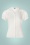 Banned 45364 blouse white puff sleeves 230206 504W