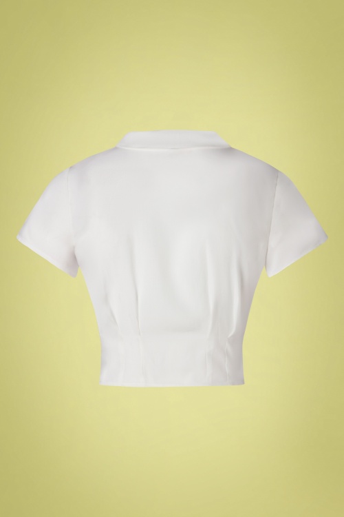 Banned 45512 Blouse Summer Ahoy White 230106 506W