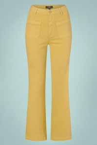 Surkana - Betsy Bell Bottom Trousers in Yellow