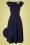 vintage chic 46498 dress navy blue stars 230209 501Z