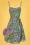 Tilly Scooby Dress in Green and Purple