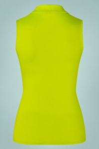 Surkana - Nadia Sleeveless Shirt en Vert Citron 2